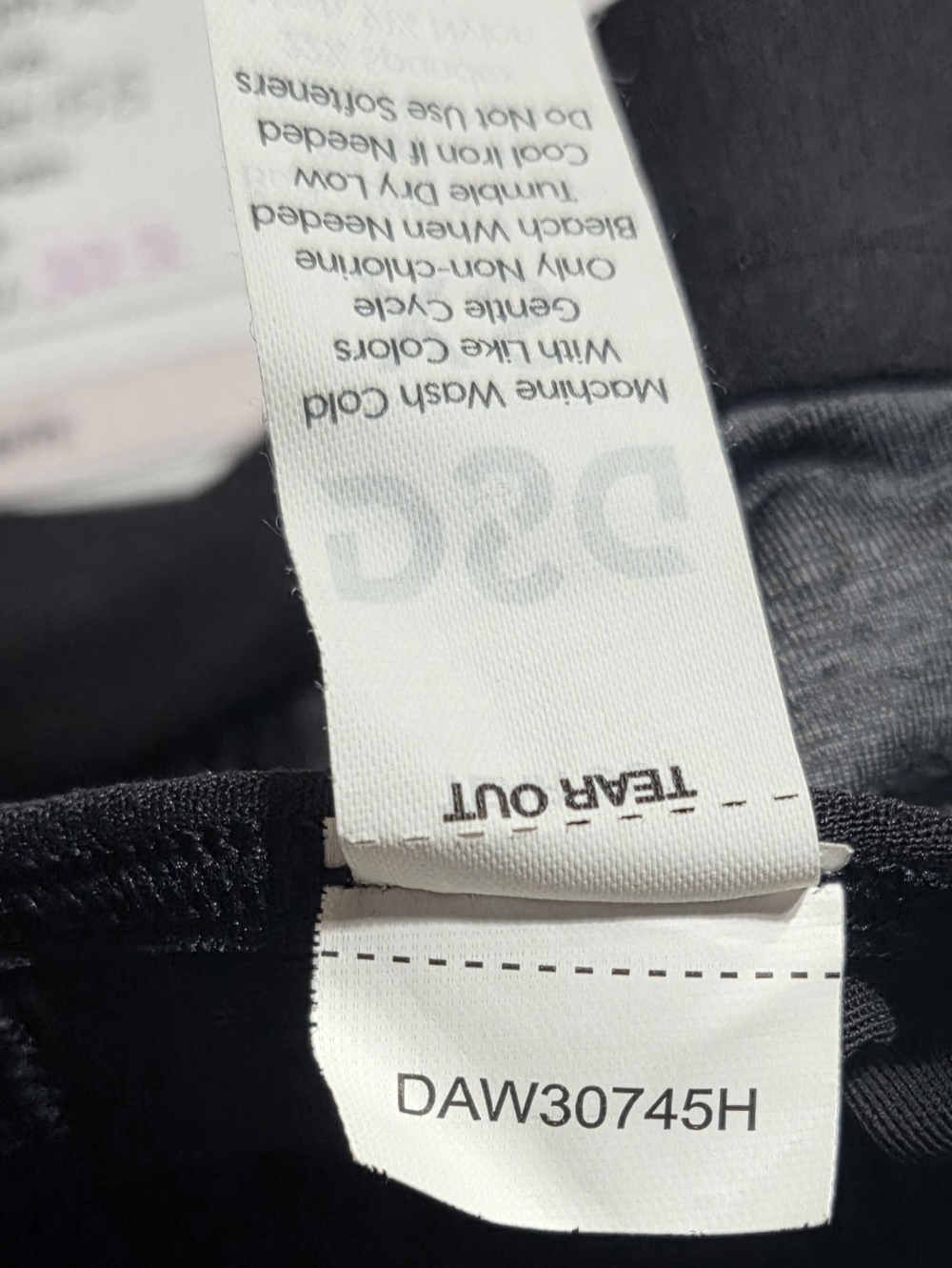 DSG Women’s Gray Racerback Sports Bra - Comfortable Support XS - Picture 5 of 5